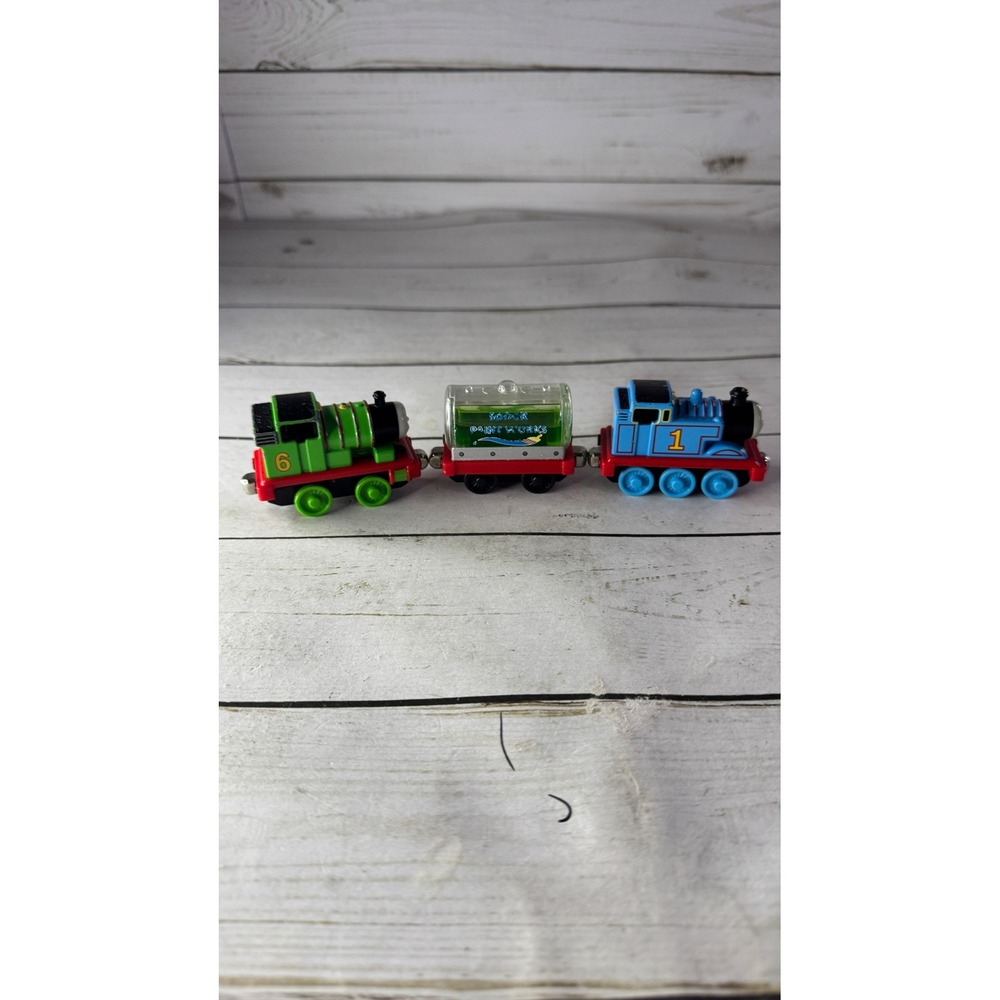 Thomas & Friends Take Along Thomas Percy Sodor Paint Works Train Lot 2002 - Picture 3 of 14